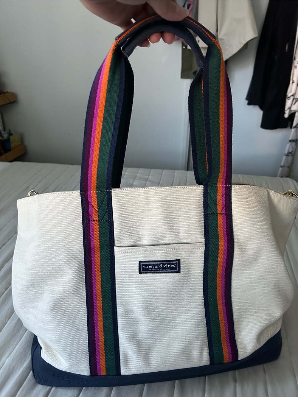 Vineyard Vines Canvas Tote Bag
